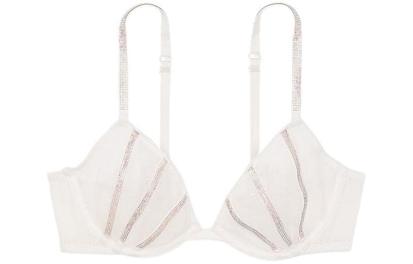 Бюстгальтер Victoria's Secret VERY SEXY 6022 Sheer Shine Low-Cut Demi Bra - изображение 1