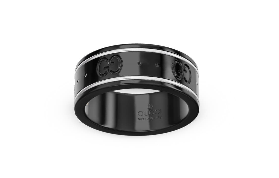 Кольцо GUCCI Icon 18K - изображение 4
