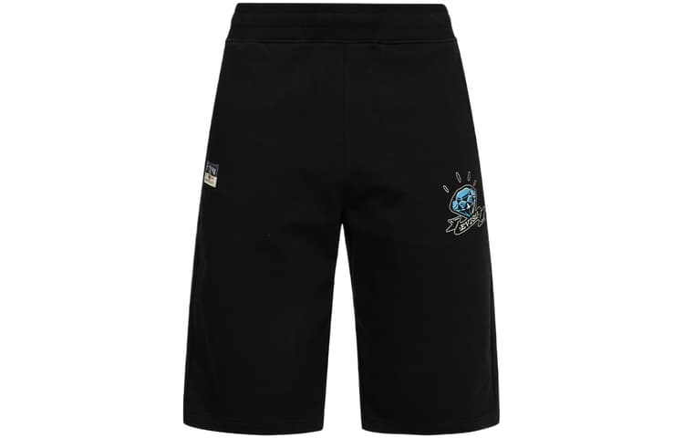 Шорты EVISU SS24 Black Shorts - изображение 2