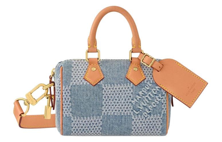 Сумка LOUIS VUITTON Nano Speedy Damies Denim 3D - изображение 1
