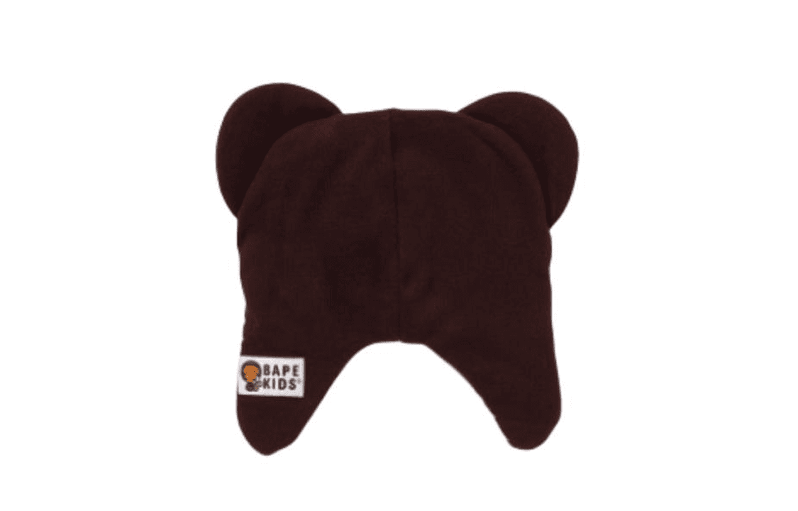 Шапка A BATHING APE Полиэстер Волокно Шапка Детская Синяя Кофейная - изображение 4