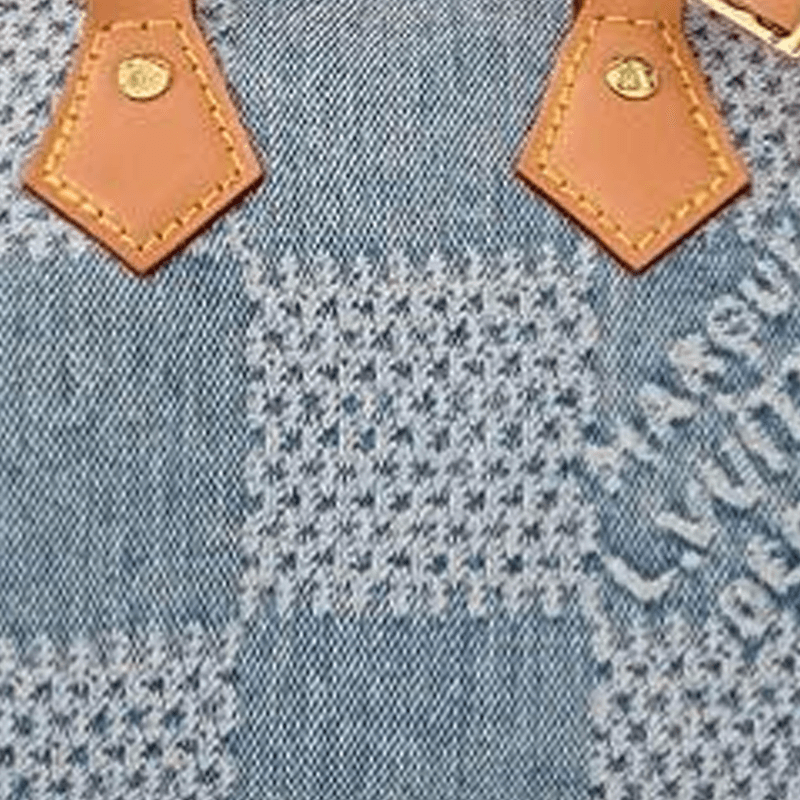 Сумка LOUIS VUITTON Nano Speedy Damies Denim 3D - изображение 4