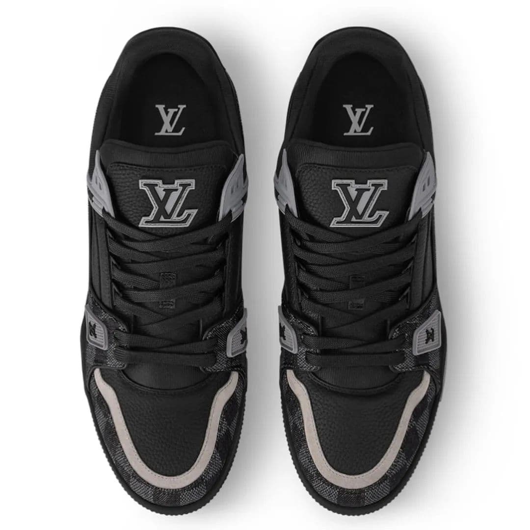 Кроссовки LOUIS VUITTON Trainer Black - изображение 4
