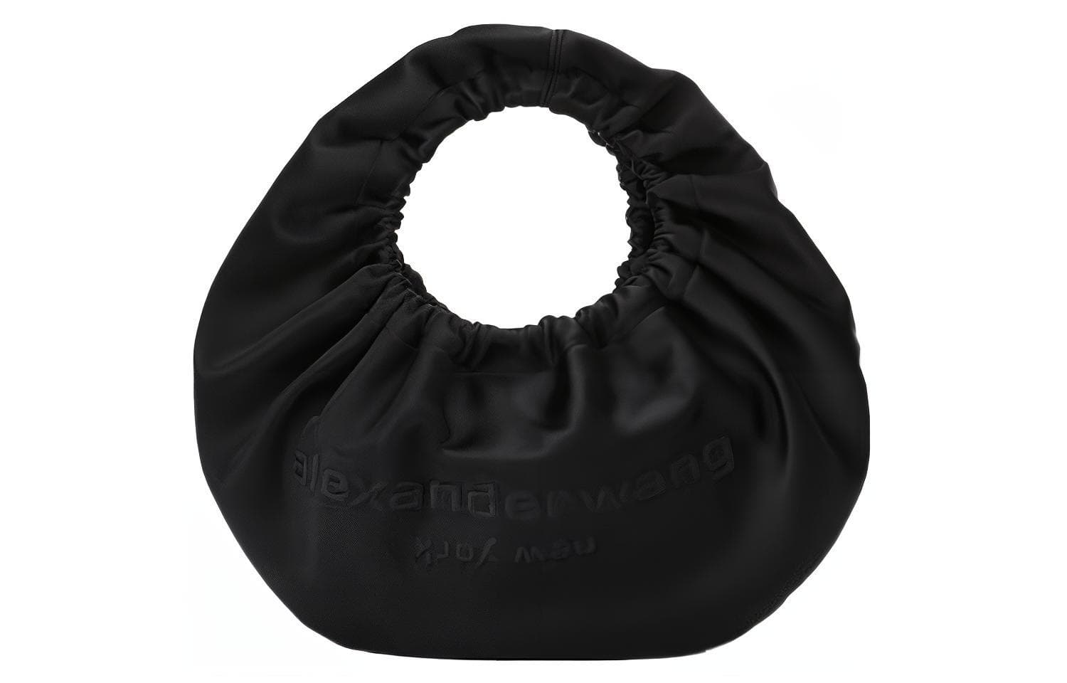 Сумка Alexander Wang Satin Top Handle Bag Black - изображение 1