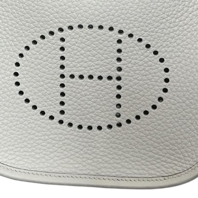 Сумка через плечо Hermes Evelyne 16 Light Grey - изображение 4