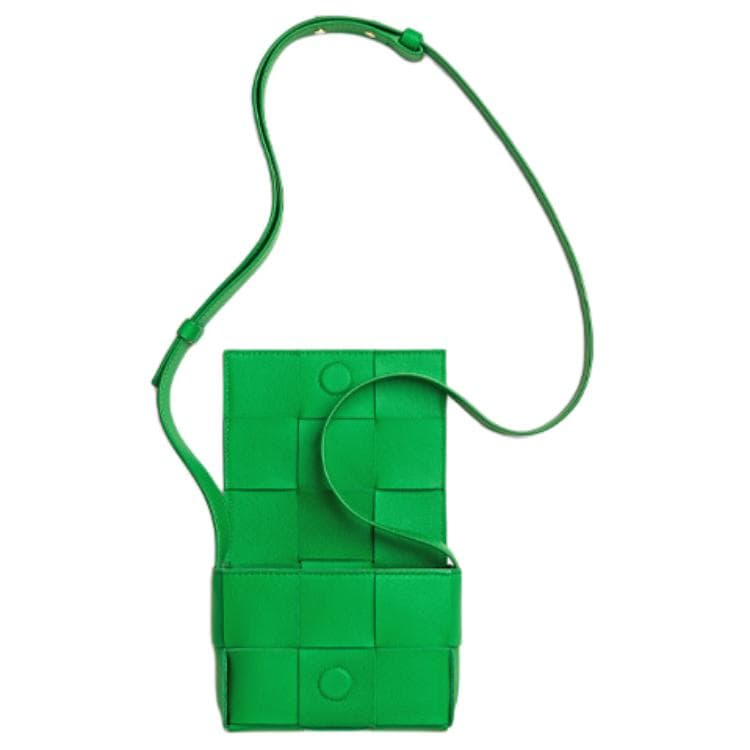 Сумка через плечо Bottega Veneta Cassette Parakeet Green - изображение 7