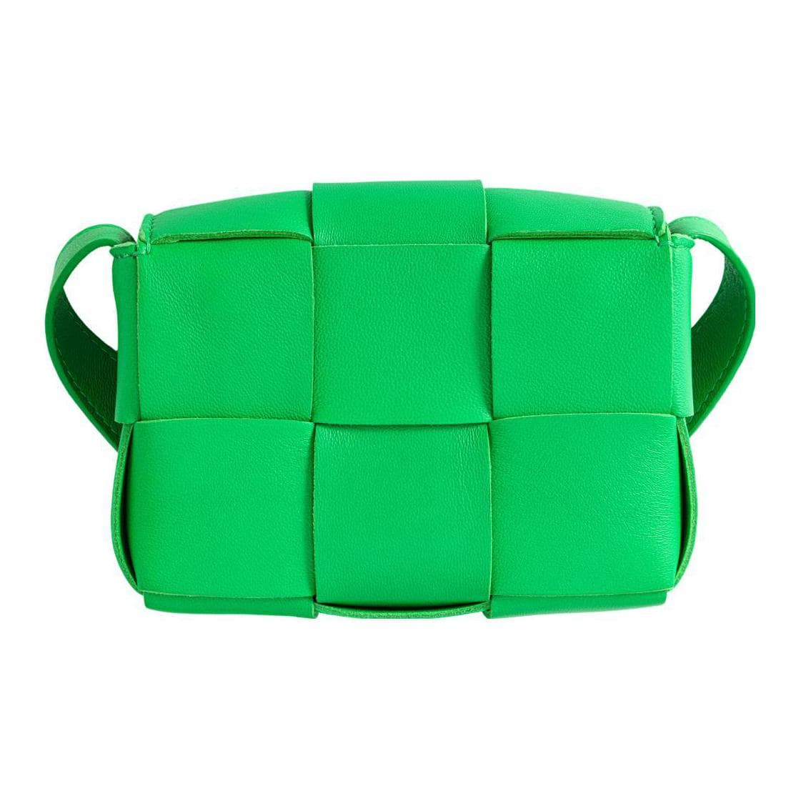 Сумка через плечо Bottega Veneta Cassette Parakeet Green - изображение 4