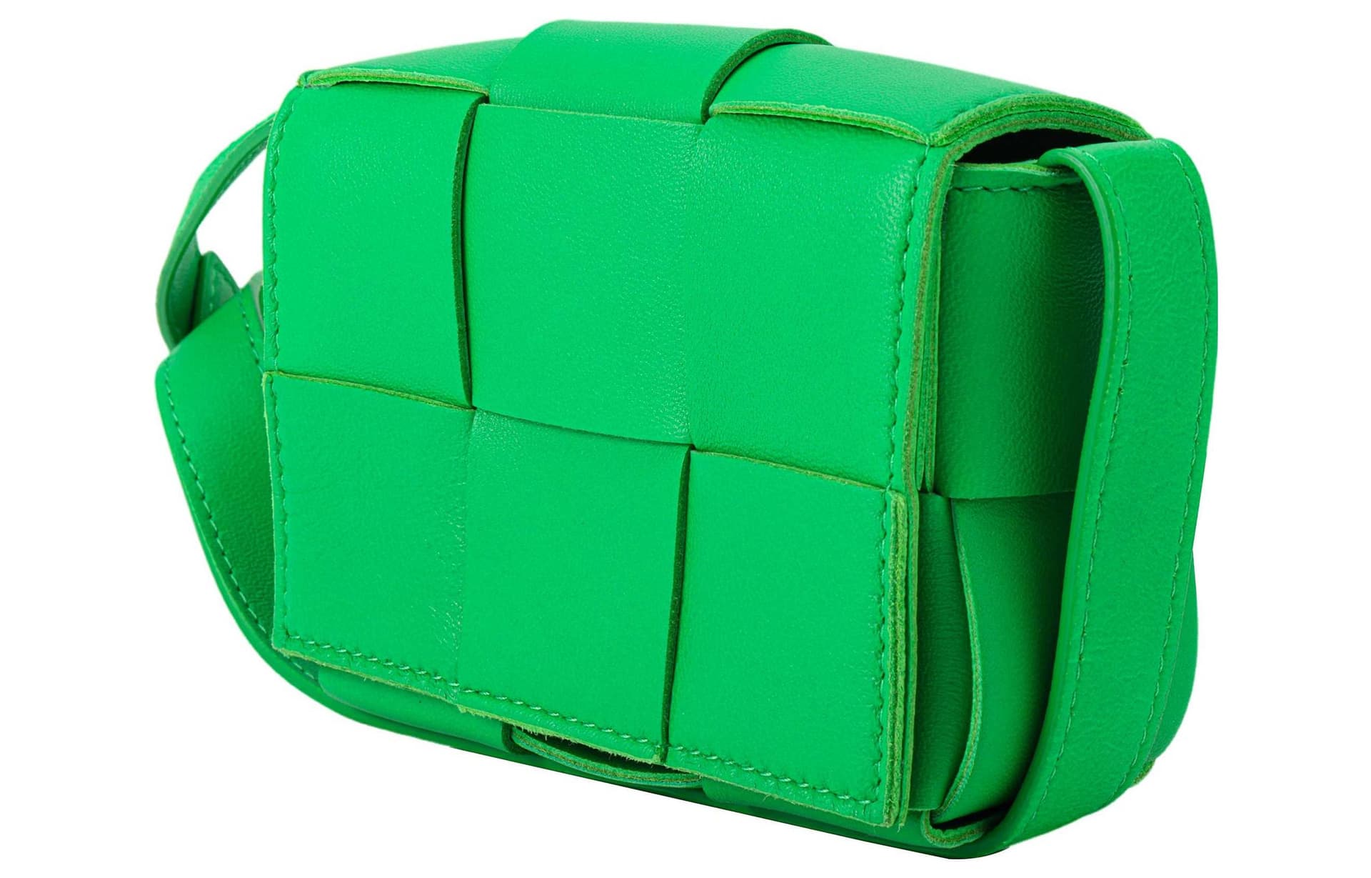 Сумка через плечо Bottega Veneta Cassette Parakeet Green - изображение 2