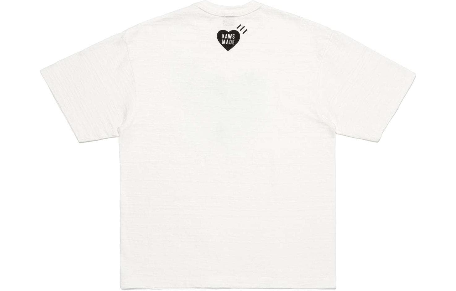 Футболка HUMAN MADE x KAWS SS24 LOGOT - изображение 2