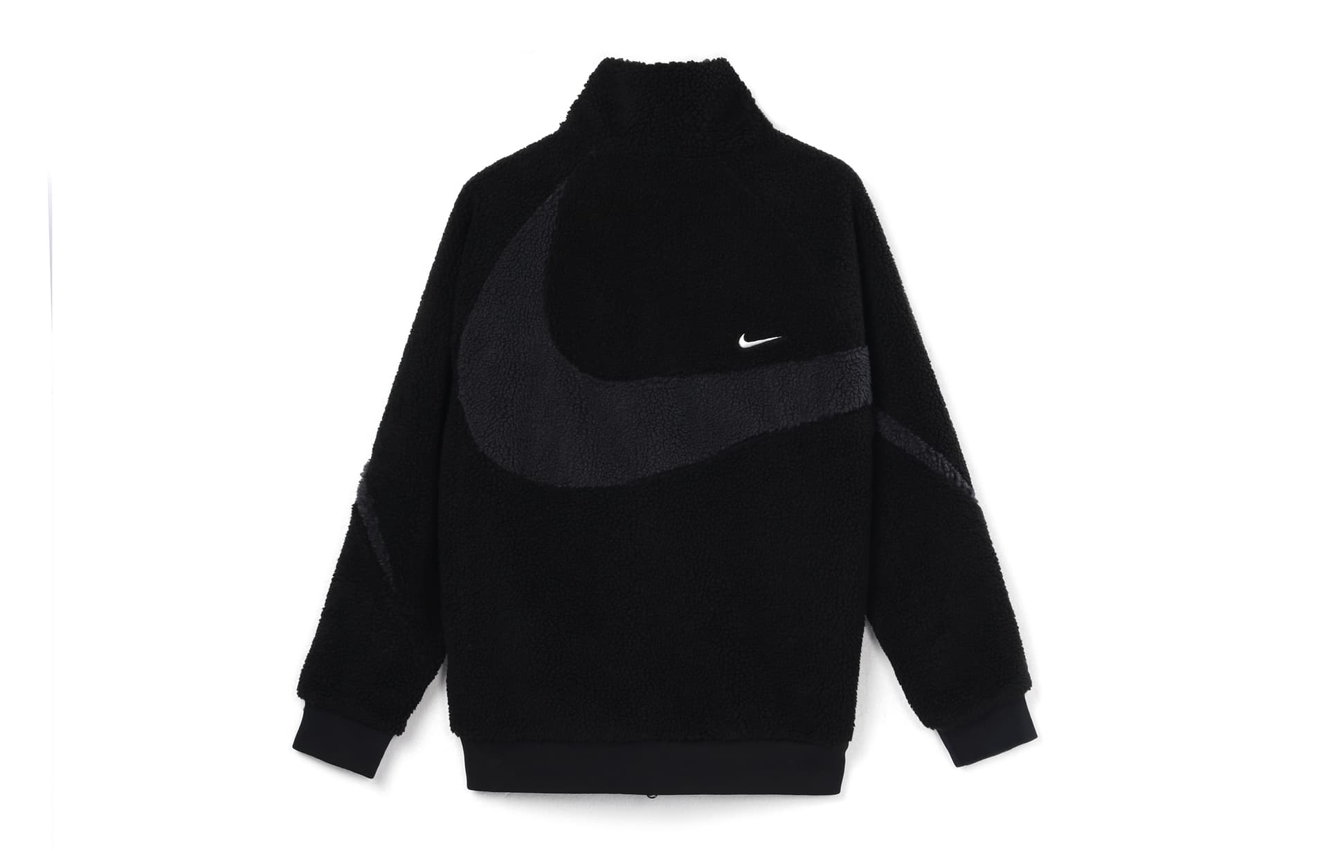 Куртка Nike Reversible Fleece Jacket Black - изображение 2