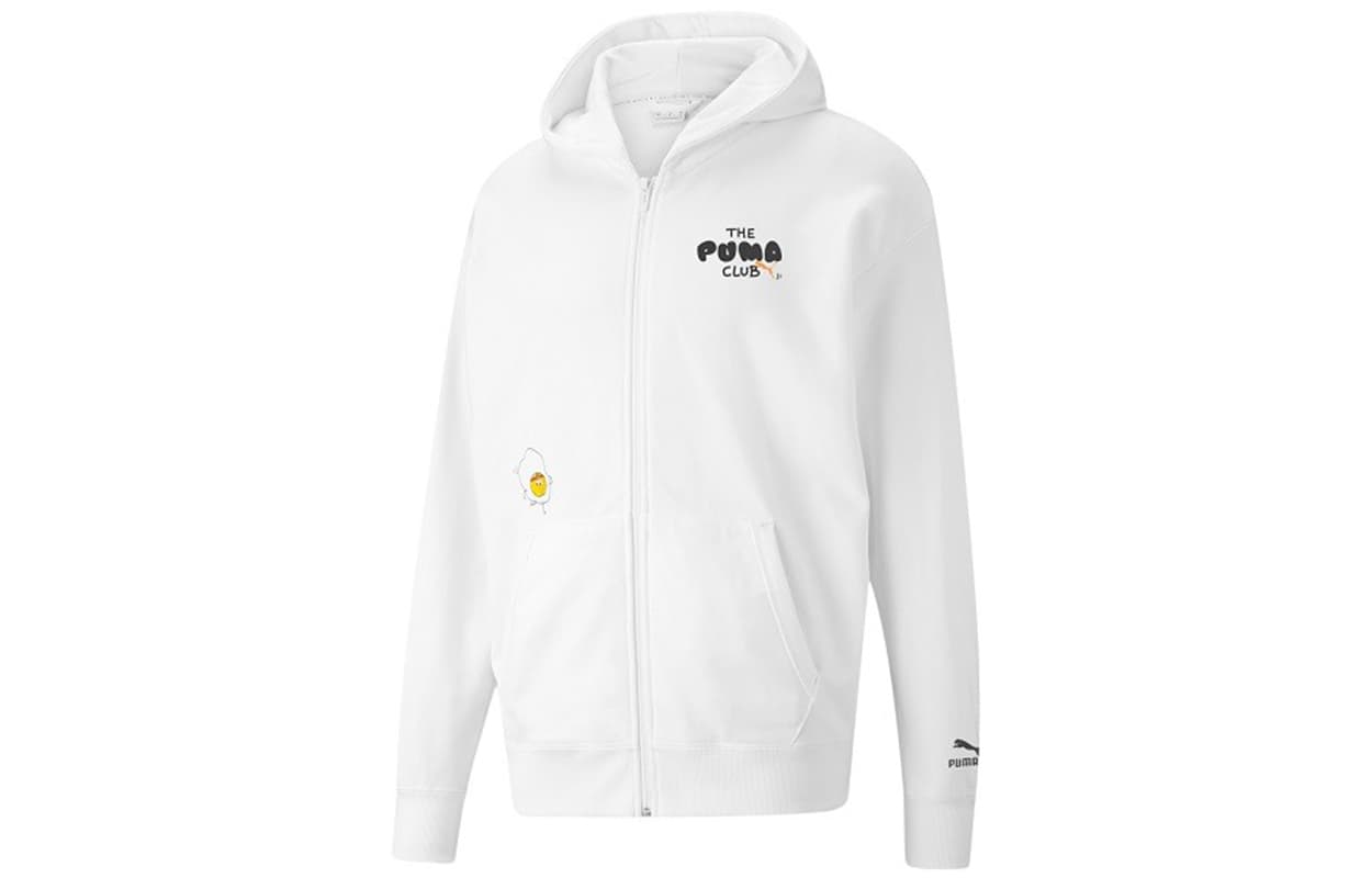 Куртка Puma Club Graphic FZ Hood - изображение 2