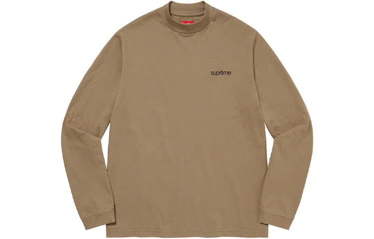 Футболка Supreme FW22 Week 1 Mock Neck LS Top T - изображение 3