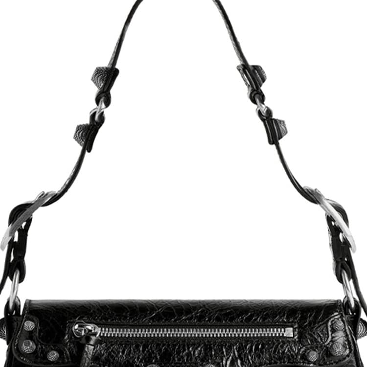 Мини-сумка Balenciaga Le Cagole Black - изображение 5