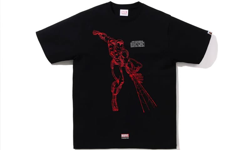 Футболка A BATHING APE x MARVEL T - изображение 1