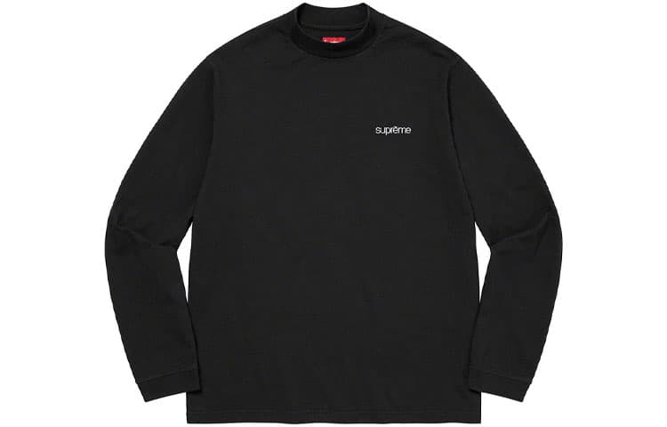 Футболка Supreme FW22 Week 1 Mock Neck LS Top T - изображение 2