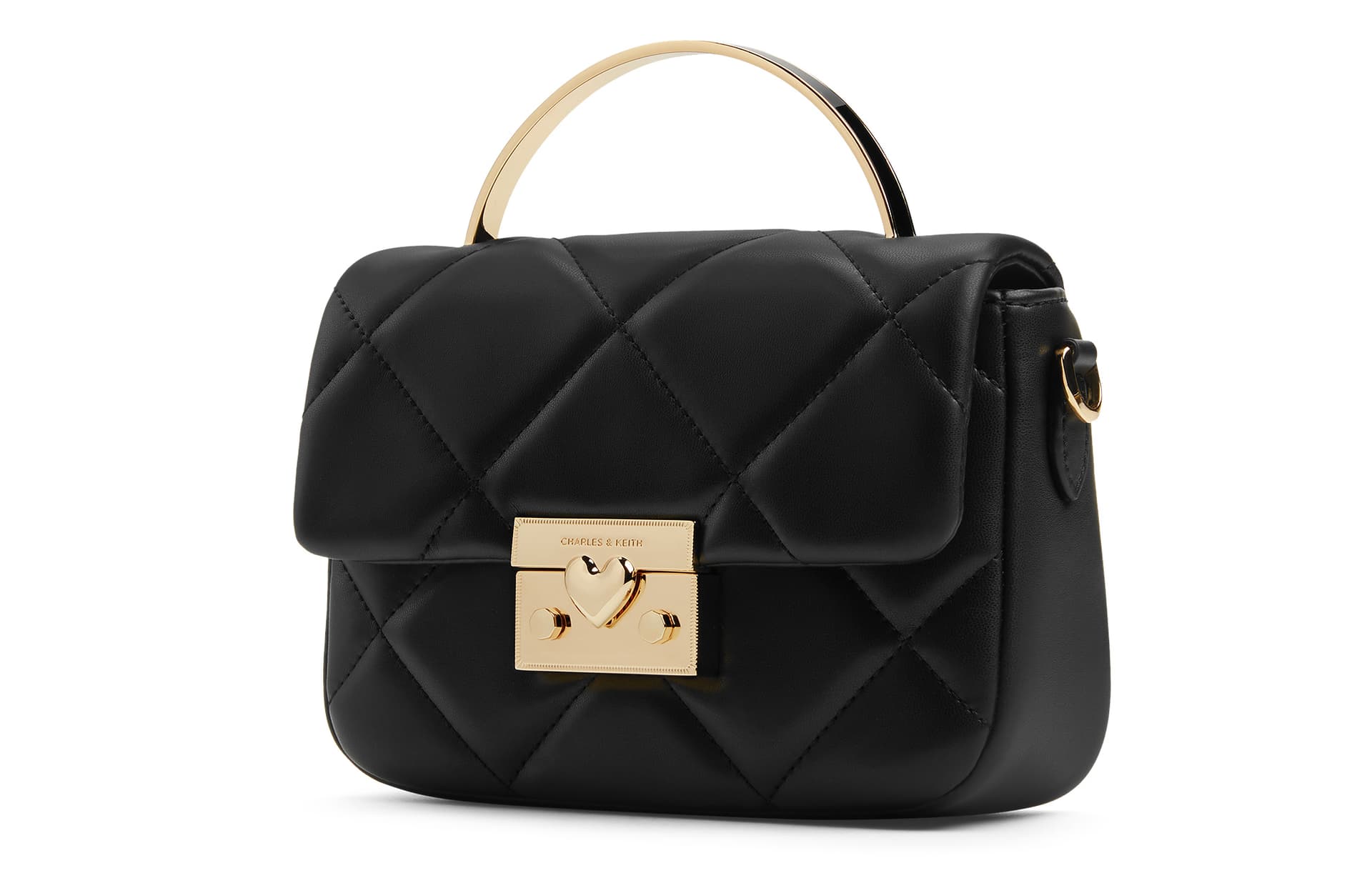 Сумка через плечо CHARLESKEITH PU PinkCreamBlack - изображение 2