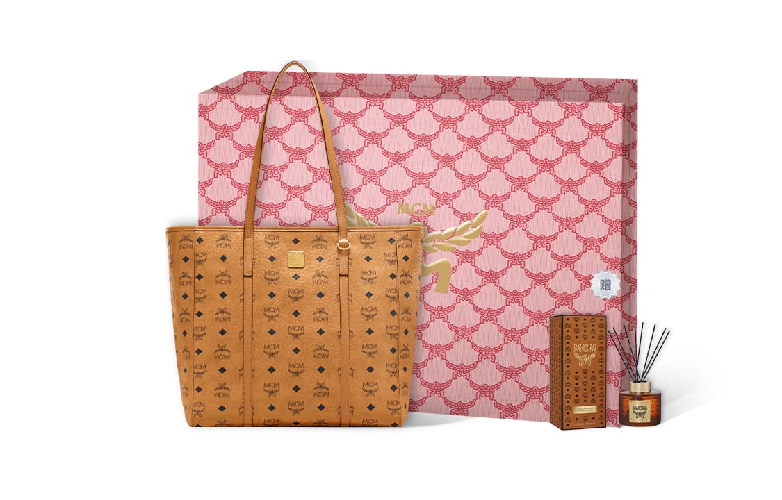Мини-сумка MCM Toni Visetos Tote - изображение 12