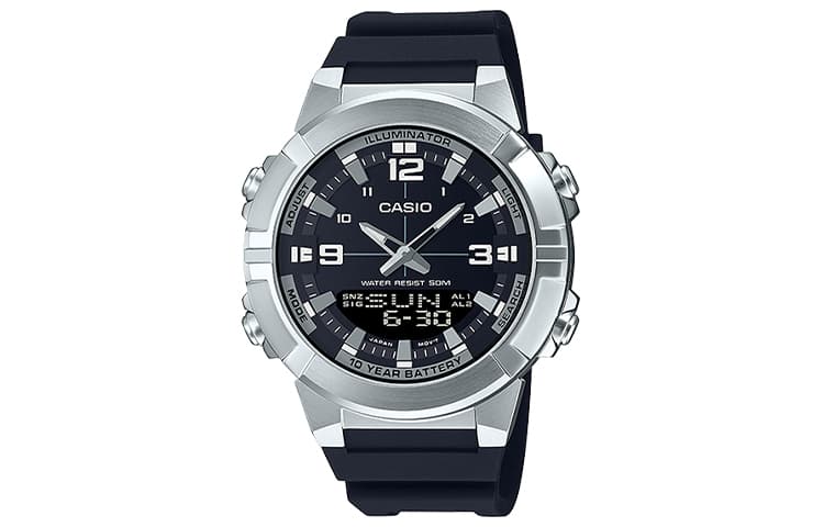 Часы CASIO STANDARD 10 AMW-870-1A - изображение 1