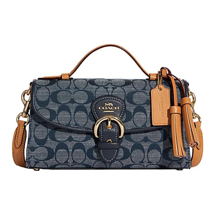 Сумка COACH Kleo 24 Denim Blue - изображение 1