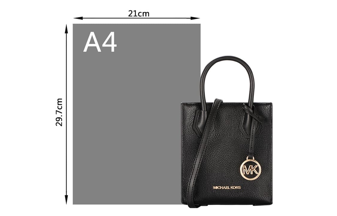 Сумка Michael Kors Mercer Black - изображение 8