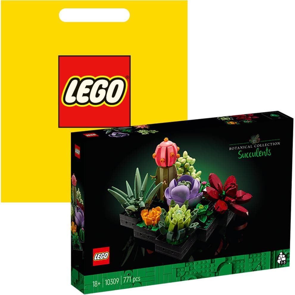 Конструктор LEGO Icons 10309 Succulent Bouquet - изображение 3