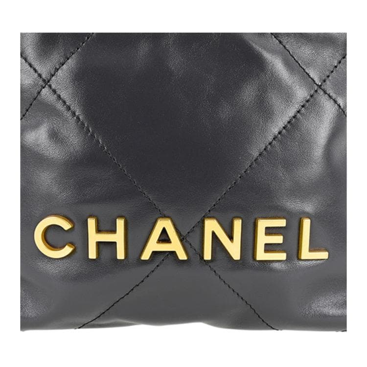Сумка через плечо Chanel 22 Bag Grey - изображение 5