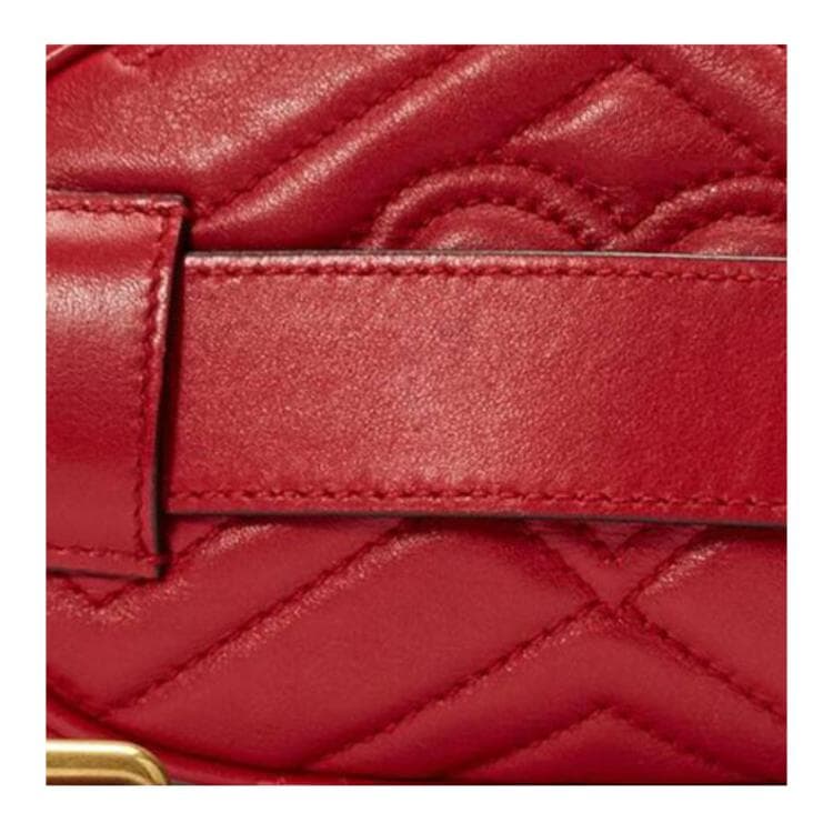 Поясная сумка Gucci GG Marmont Red - изображение 8