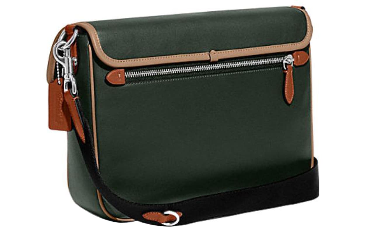 Сумка через плечо COACH Charter 29 Messenger Bag Green Beige - изображение 2