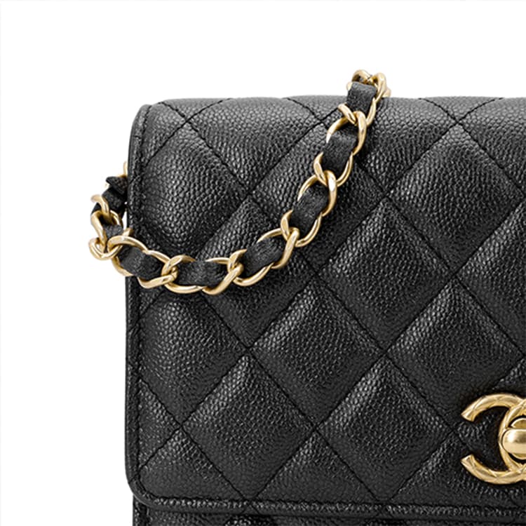 Сумка через плечо CHANEL WOC 23B Pearl Grain - изображение 6