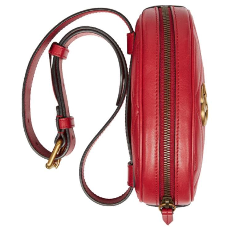 Поясная сумка Gucci GG Marmont Red - изображение 5