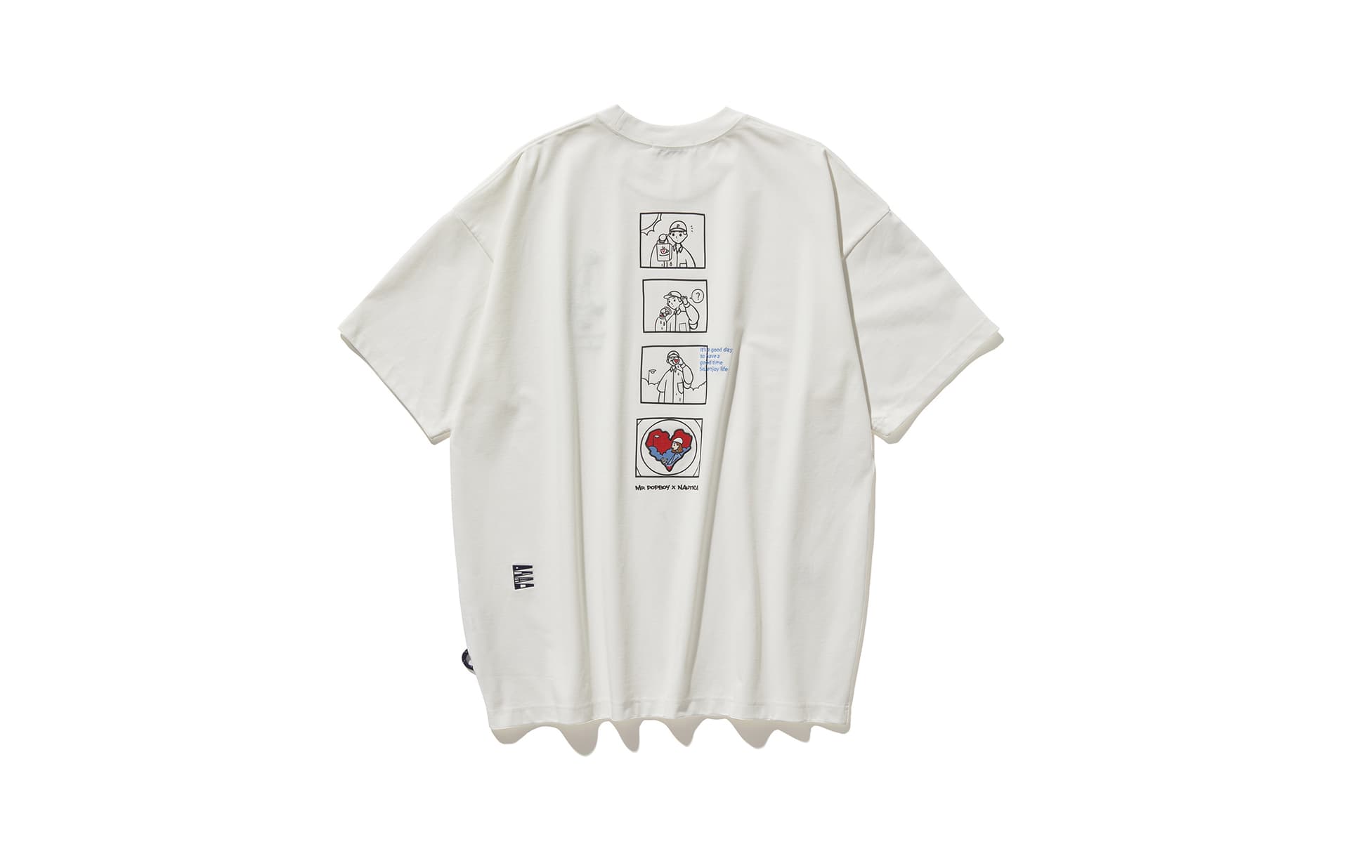 Футболка nautica white sail x POPBOY SS24 T - изображение 2