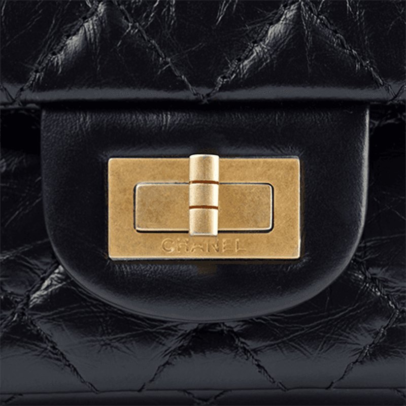 Сумка через плечо Chanel 2.55 Medium Black - изображение 6