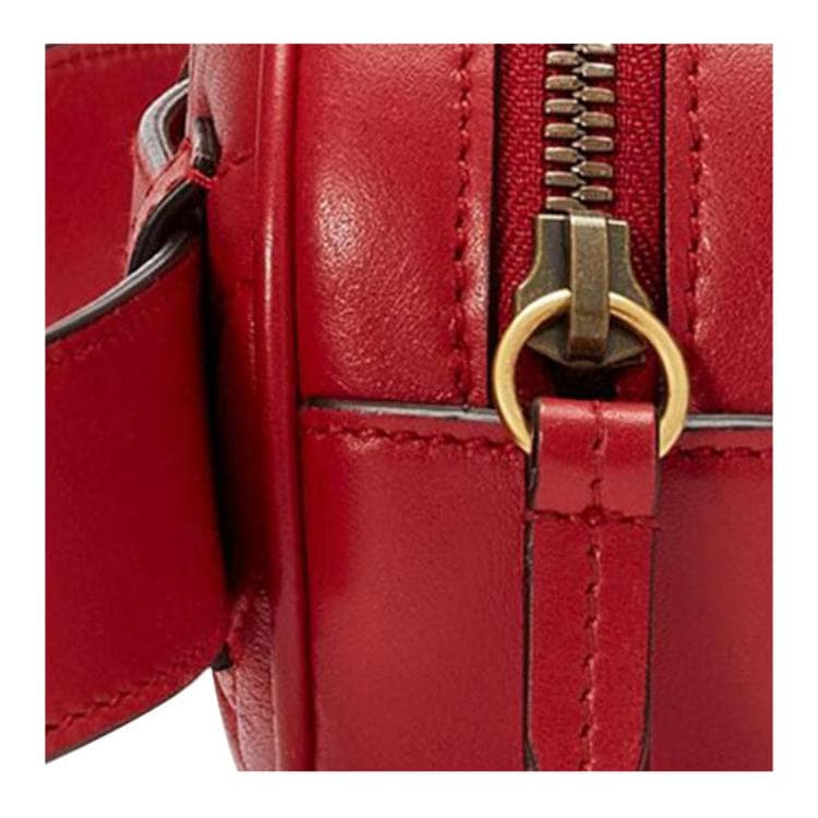 Поясная сумка Gucci GG Marmont Red - изображение 10
