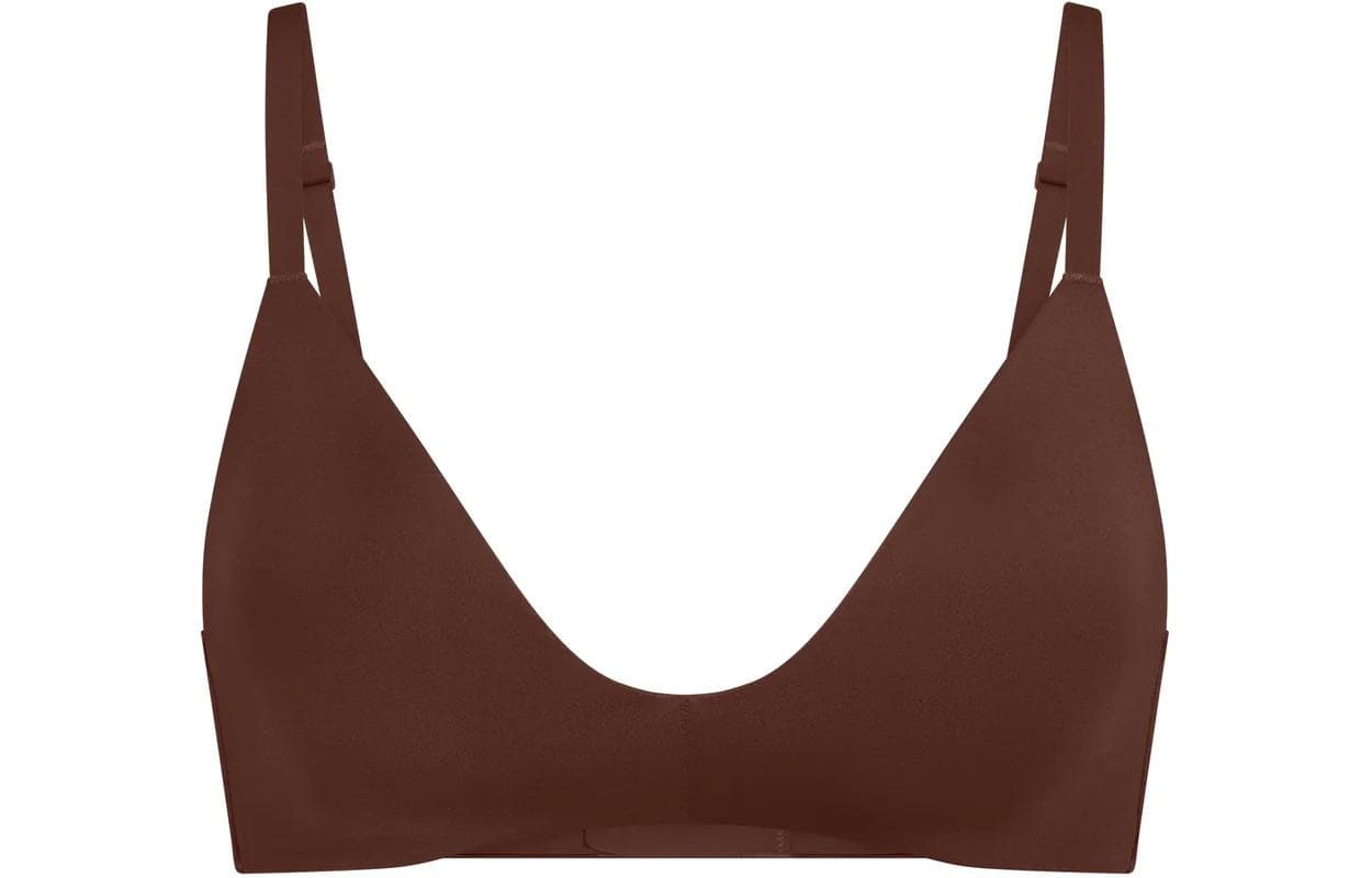Бюстгальтер SKIMS WIRELESS FORM T-SHIRT DEMI BRA V 1 COCOA - изображение 1