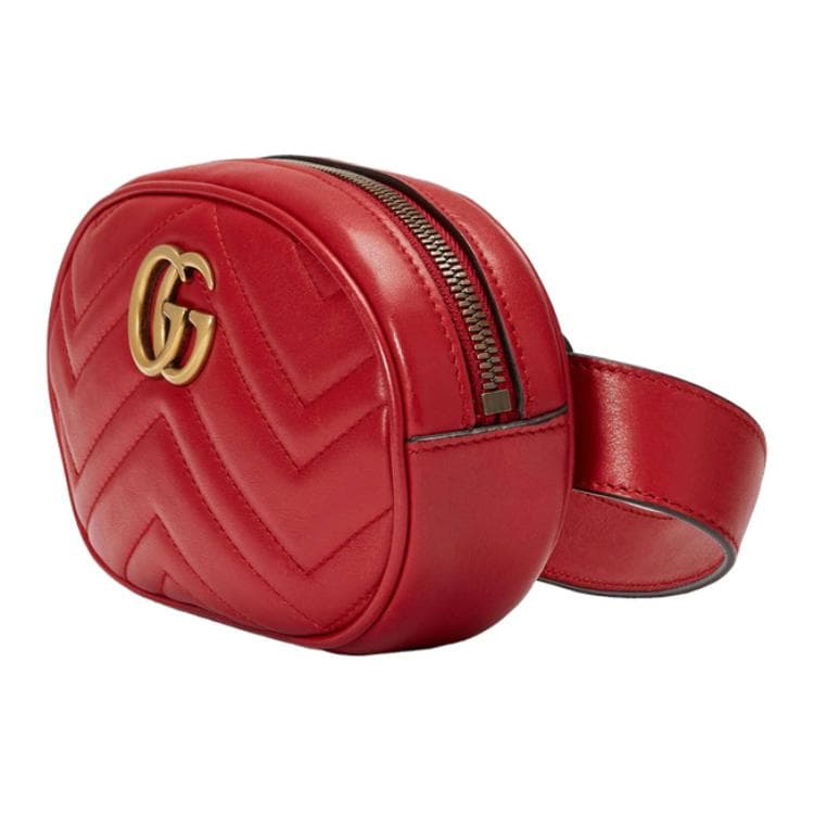 Поясная сумка Gucci GG Marmont Red - изображение 2