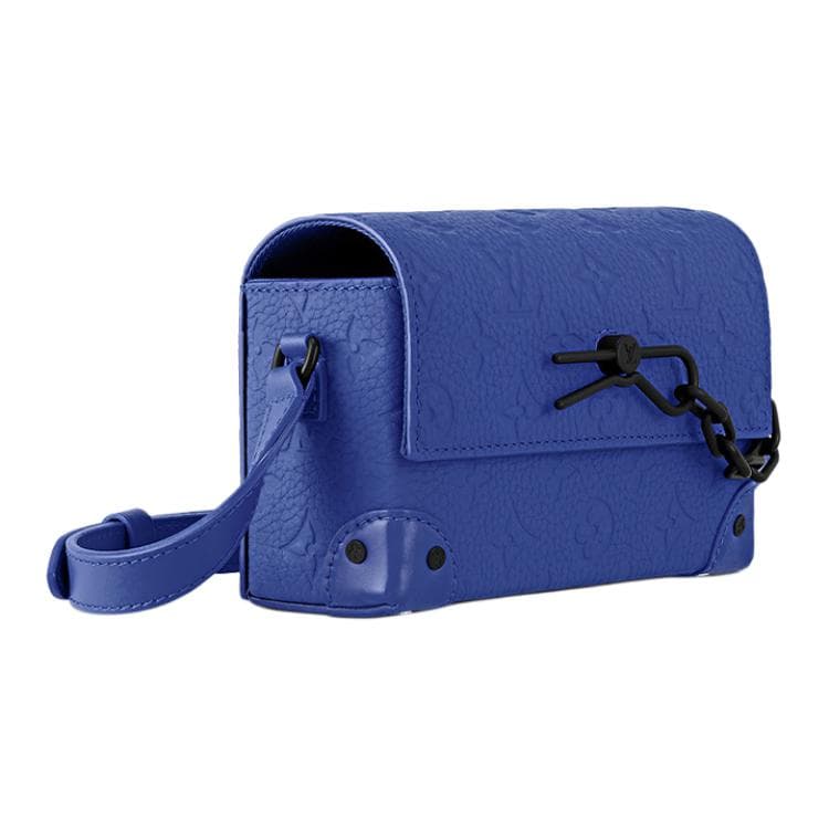 Сумка через плечо LOUIS VUITTON Steamer Mini Blue - изображение 2