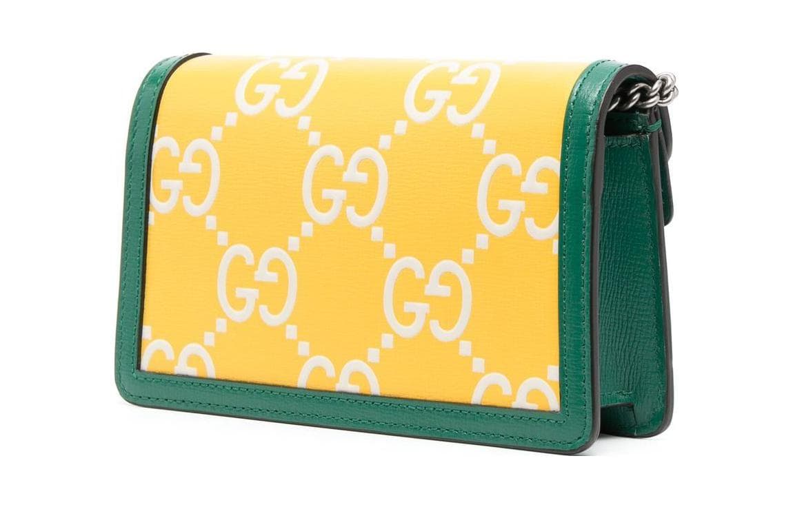 Сумка через плечо Gucci Dionysus Mini Bag Yellow - изображение 4