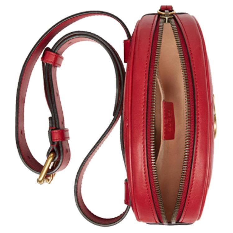 Поясная сумка Gucci GG Marmont Red - изображение 6