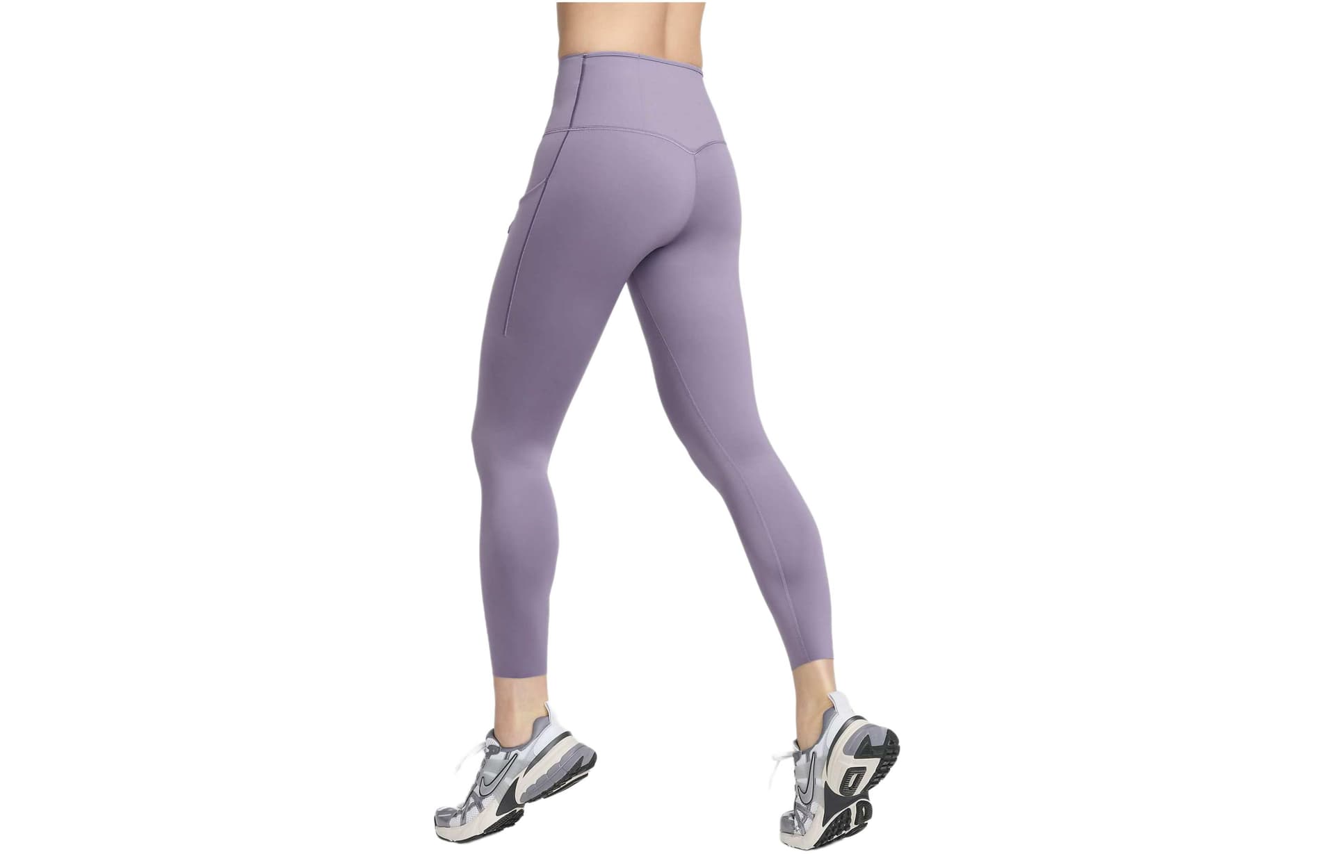 Штаны Nike GO High-Waisted Leggings Purple - изображение 4