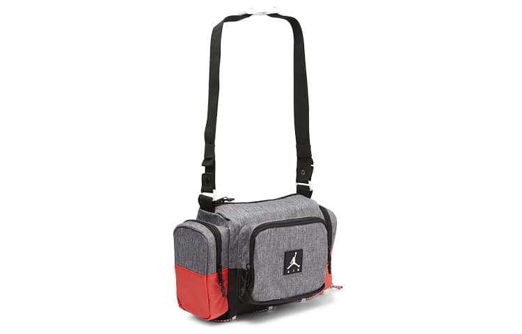 Сумка через плечо Jordan Patch Multi-Pocket Waist Bag Carbon Gray - изображение 3
