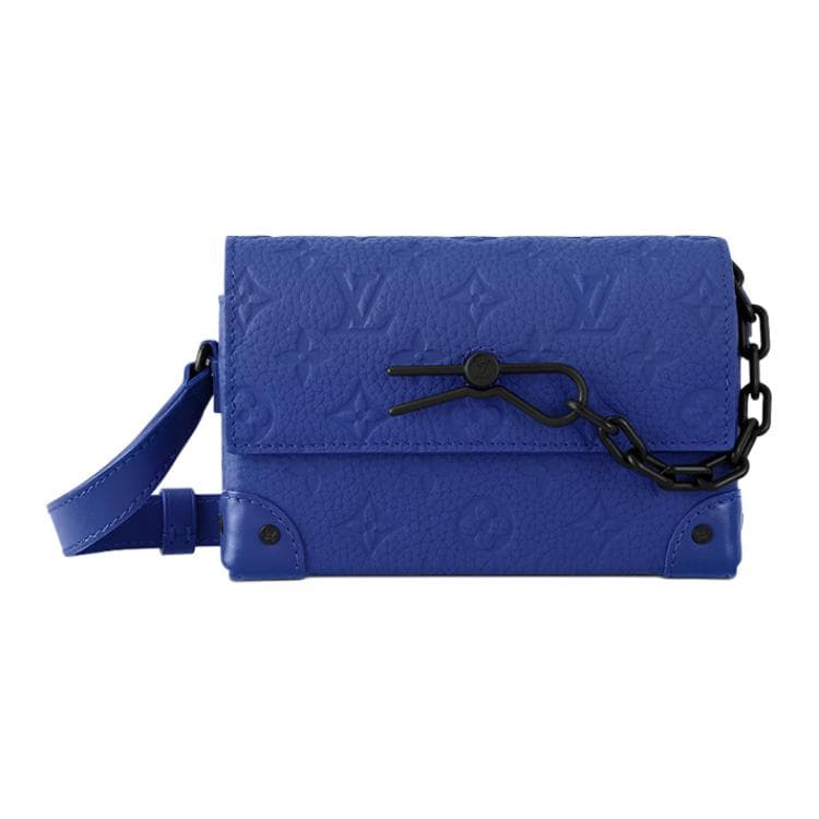 Сумка через плечо LOUIS VUITTON Steamer Mini Blue - изображение 1