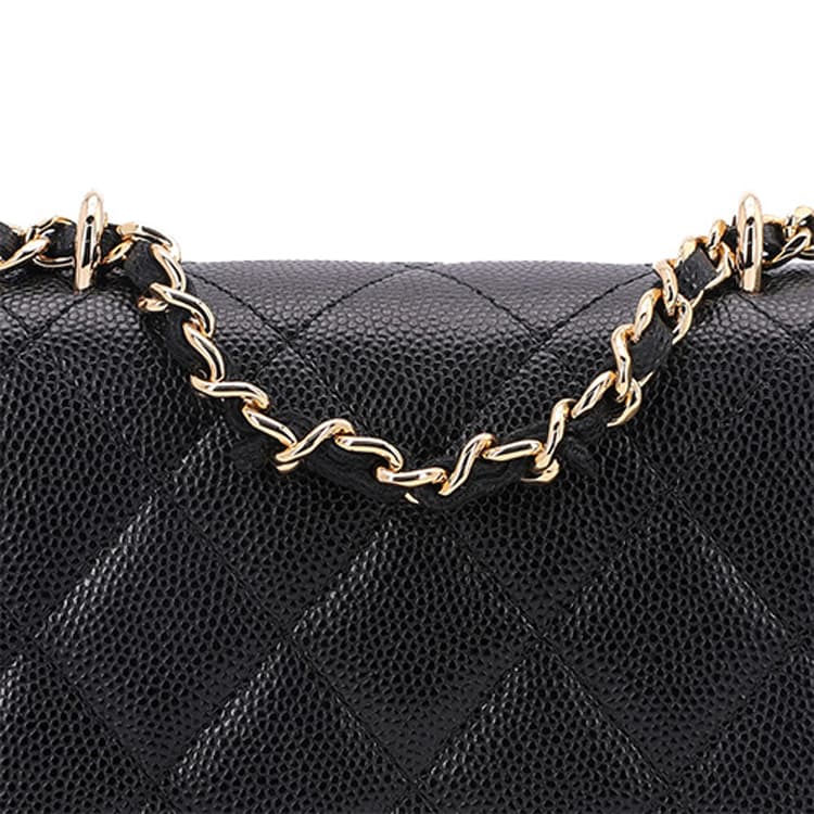 Сумка через плечо CHANEL WOC 23S Mini Accordion Pendant - изображение 7