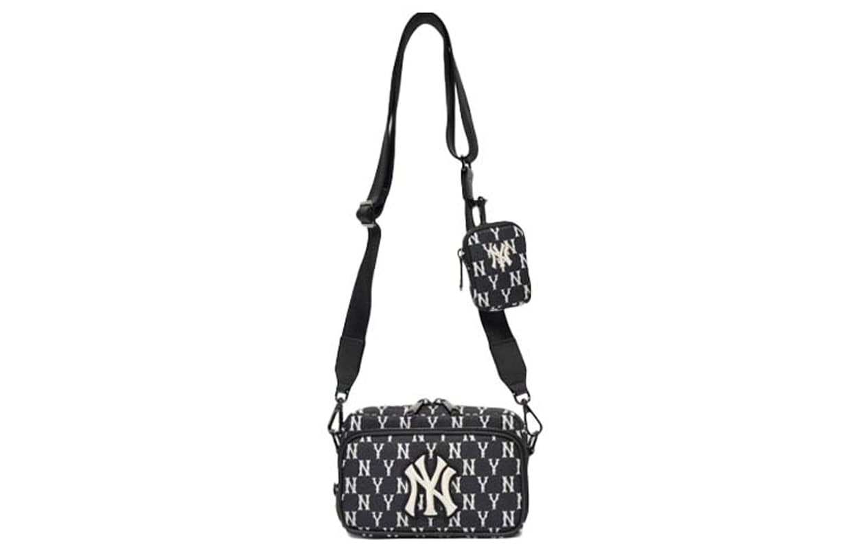 Сумка через плечо MLB Monogram NY Yankees Black - изображение 5