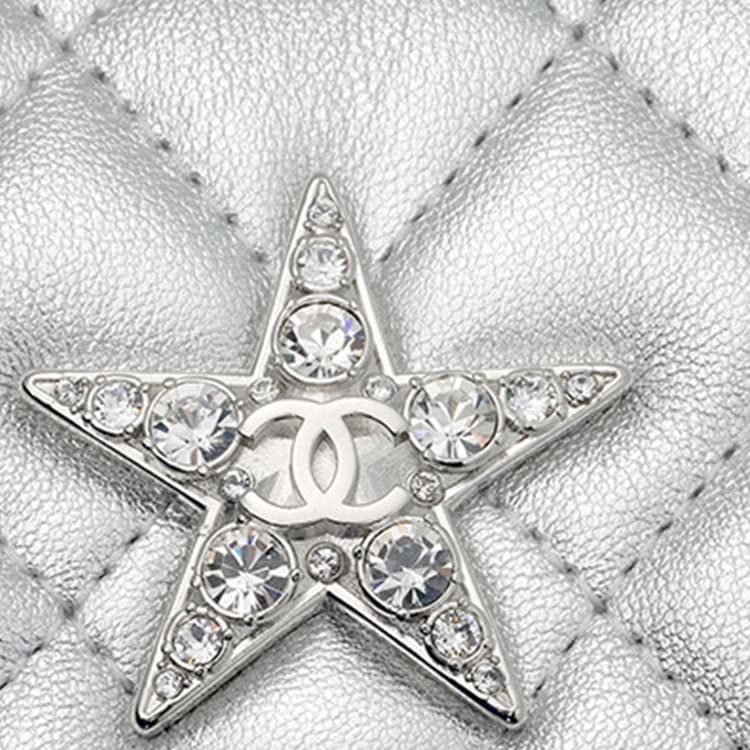 Сумка через плечо Chanel 24C Silver - изображение 5
