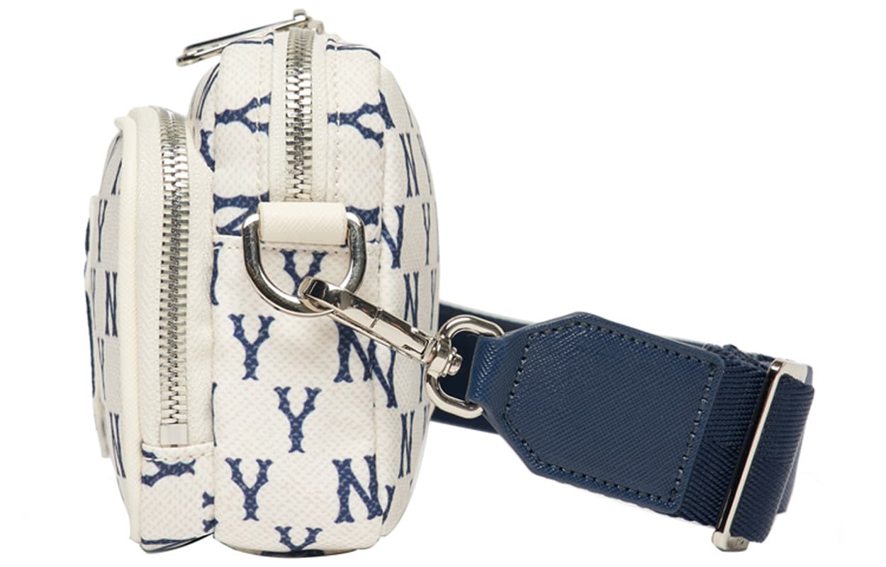 Сумка через плечо MLB Monogram Yankees Beige - изображение 5