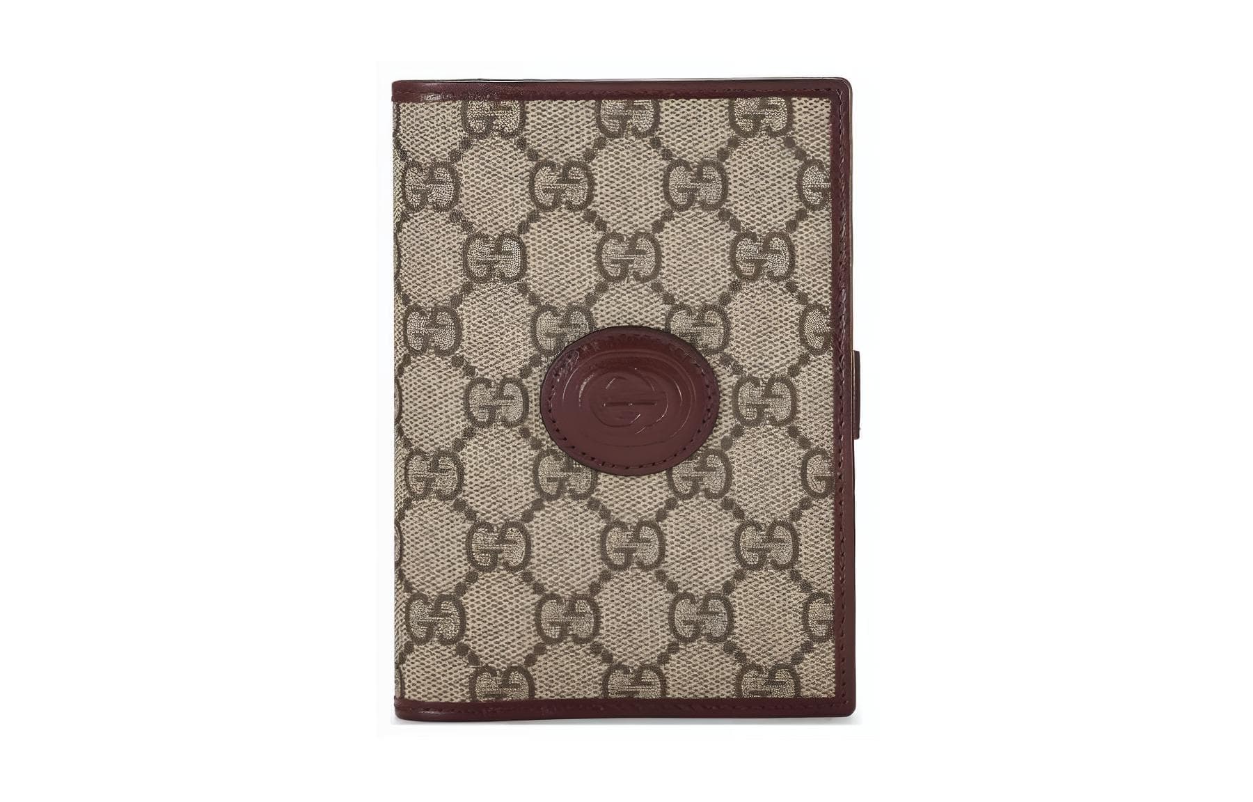 Обложка для паспорта GUCCI GG Retro Logo - изображение 1