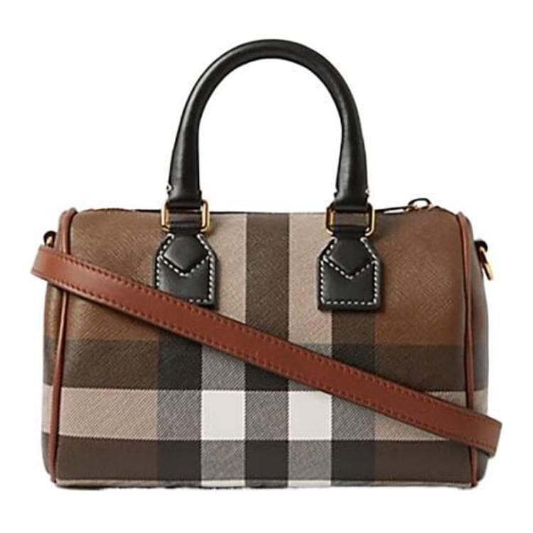 Сумка Burberry Bowling Mini Brown - изображение 4