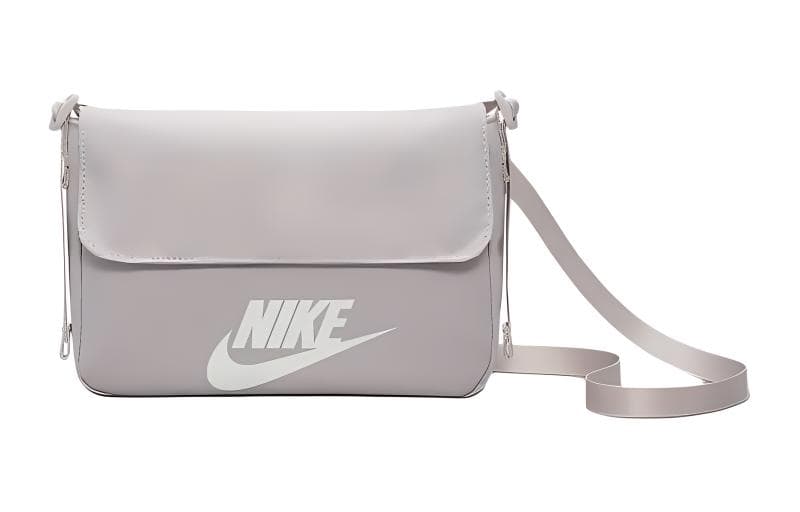 Мини-сумка Nike Ткань Сумка через плечо Сумка на плечо Женская Серый Фиолетовый и PEAK Белый - изображение 1