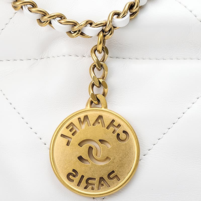 Сумка через плечо CHANEL 22Bag 24C Logo - изображение 5