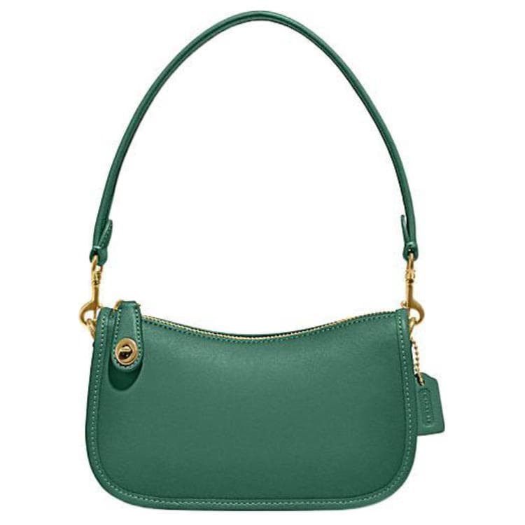 Мини-сумка COACH Swinger 20 Green - изображение 2